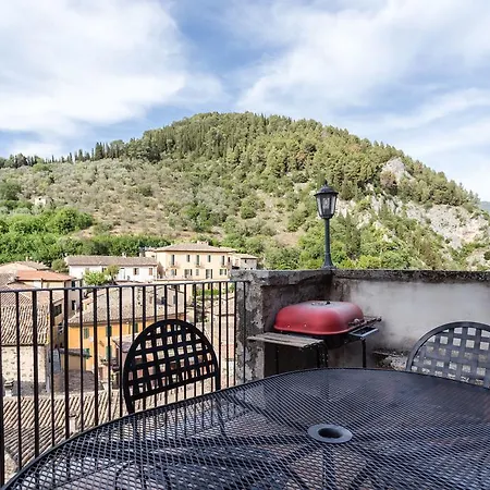 La Loggia Sul Nera Appartement Arrone Kamer foto